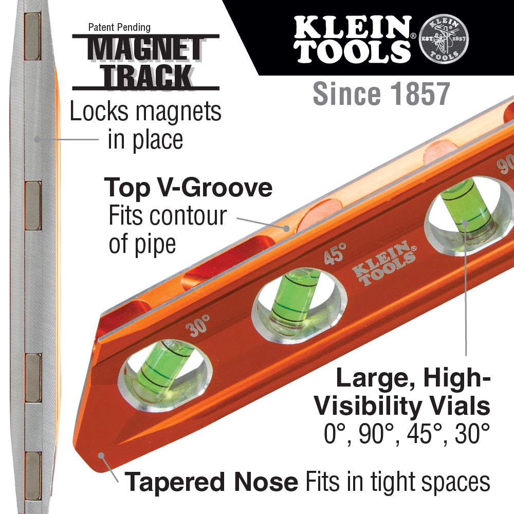Torpedo Billet Level, Rare-Earth Magnet | 935RB - Cable Connection & Supply 