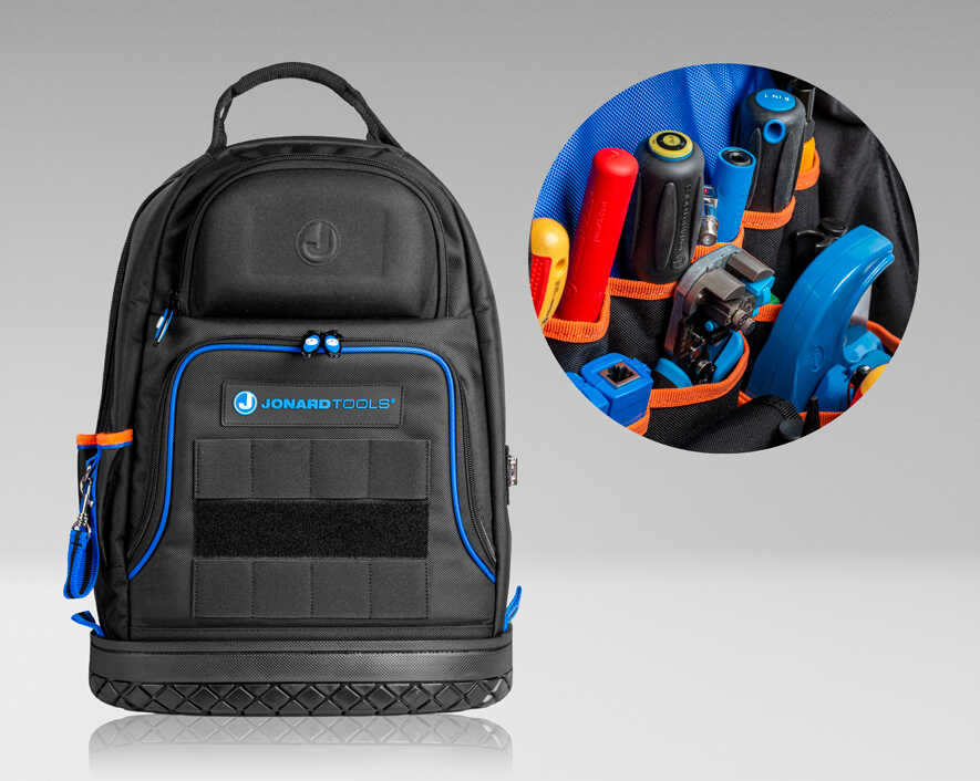 Technician's Tool Bag Backpack | BP-100 - Cable Connection & Supply 