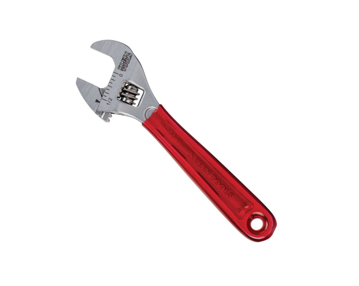 Adjustable Wrench, Plastic Dipped, 4-Inch | D506-4 - Cable Connection & Supply 