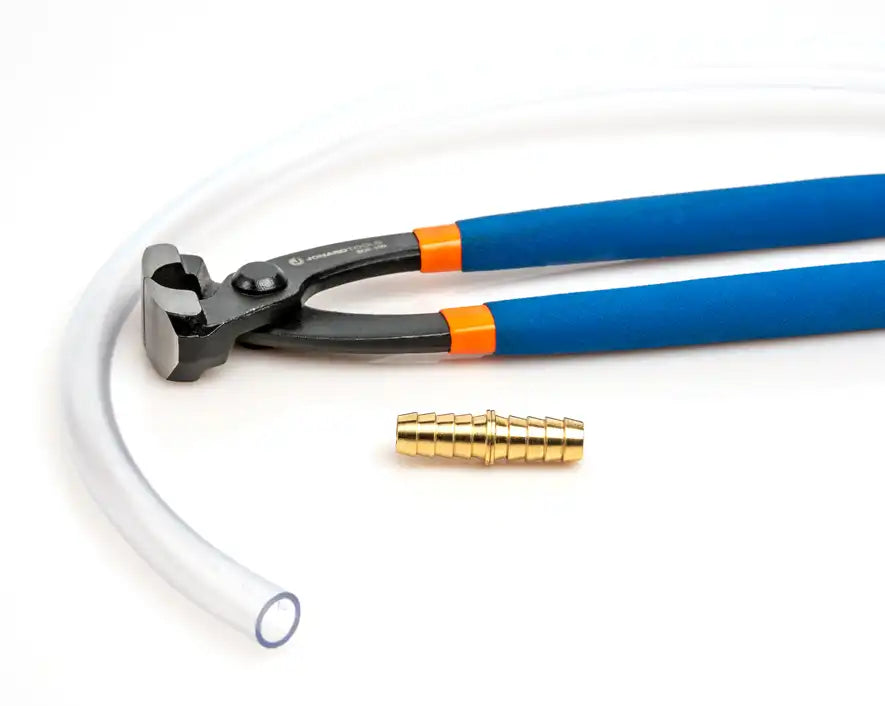 Single-Ear Hose Clamp Pliers, Straight Jaw | ECP-100 - Cable Connection & Supply 