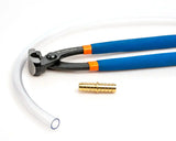 Single-Ear Hose Clamp Pliers, Straight Jaw | ECP-100 - Cable Connection & Supply 