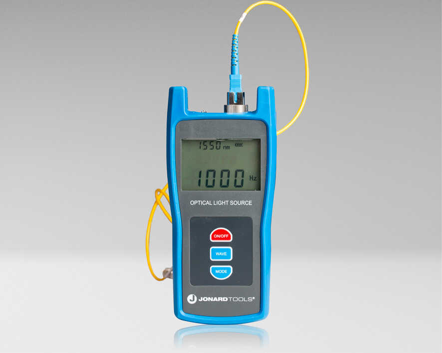 Multi-mode & Single-mode Fiber Optic Light Source with FC/LC/SC (PC/UPC) Adapters | FLS-55 - Cable Connection & Supply 