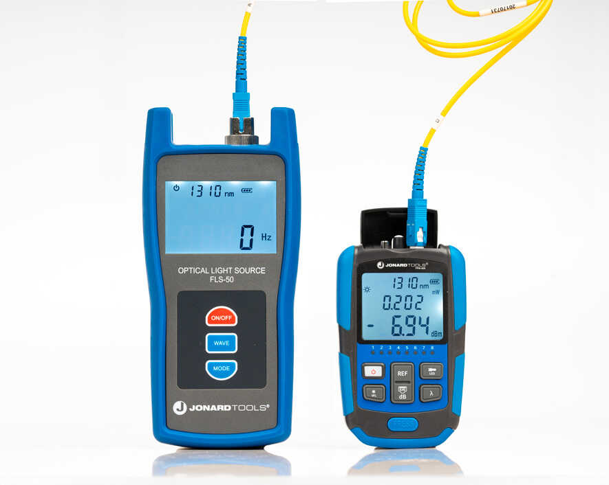 Mini Optical Power Meter, (-50 to +26dBm) | FPM-50S - Cable Connection & Supply 