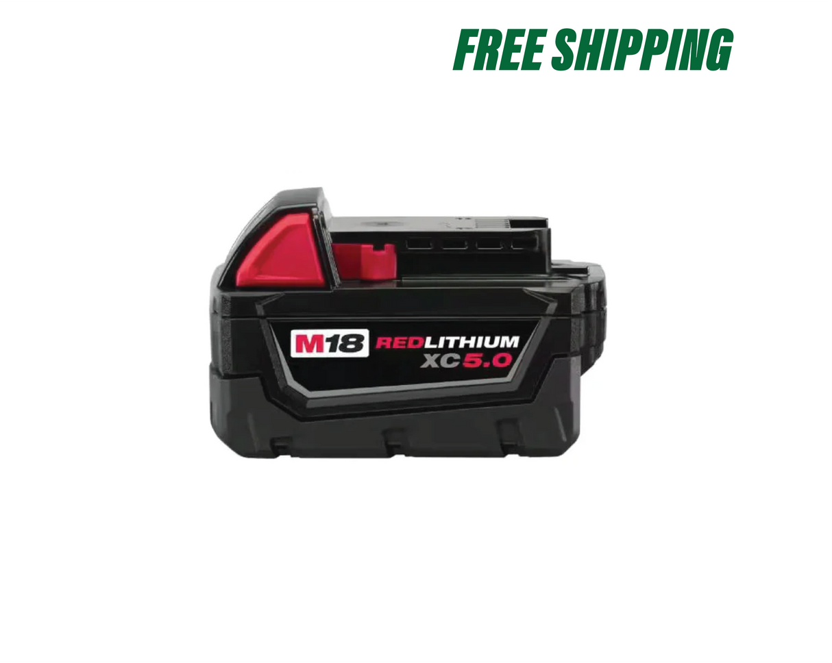 M18 18-Volt 5.0 Ah Lithium-Ion XC Extended Capacity Battery Pack | 48-11-1850 - Cable Connection & Supply 