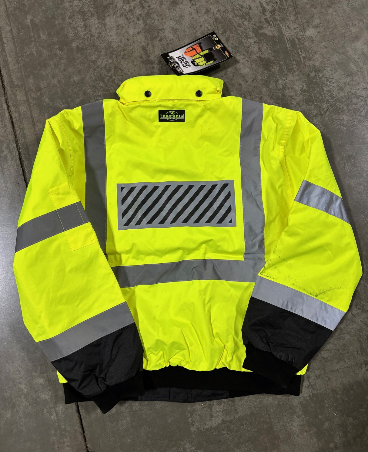 Radians Class 3 Two-in-One High Visibility Bomber Safety Jacket | SJ110B  *Blemished" - Cable Connection & Supply 
