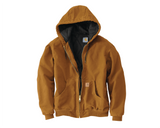 Men's Quilted Flannel-Lined Sandstone Active Jacket | J130 - Cable Connection & Supply 