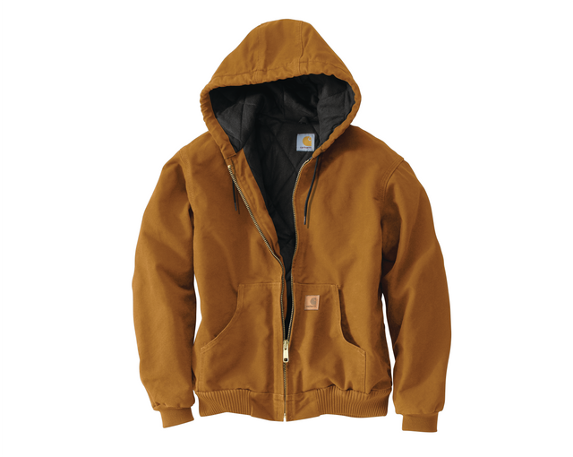 Men's Quilted Flannel-Lined Sandstone Active Jacket | J130 - Cable Connection & Supply 