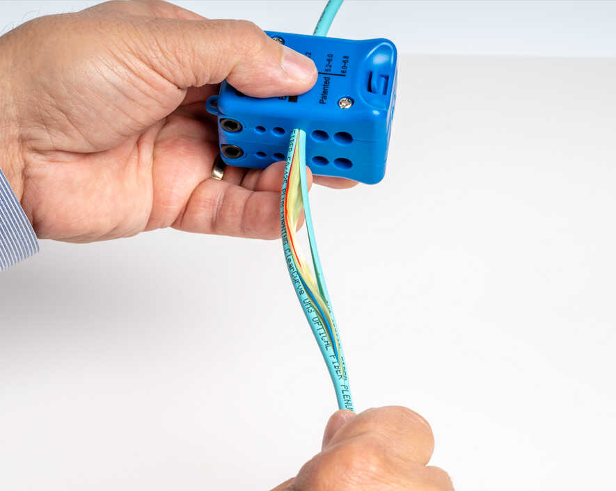 Mid Span Slit & Ring Tool (2.9 mm-6.8 mm) | MS-316 - Cable Connection & Supply 