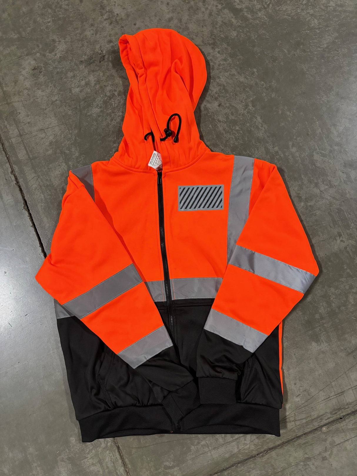 Radians Class 3 Color Blocked Hooded Sweatshirt | SJ01B-3 *Blemished* - Cable Connection & Supply 