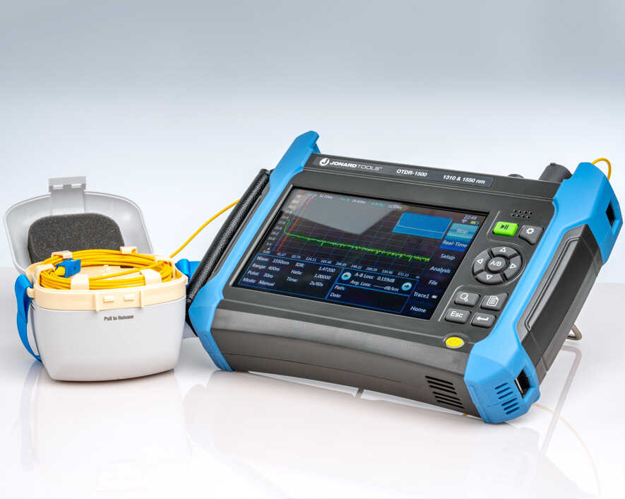 Professional Multi-Function OTDR, 1310/1550 nm | OTDR-1500 - Cable Connection & Supply 