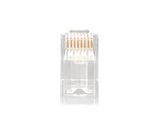 Unshielded RJ45 Passthrough Connector for CAT6A Cable, Pack of 100 | RJ456AUS-100 - Cable Connection & Supply 