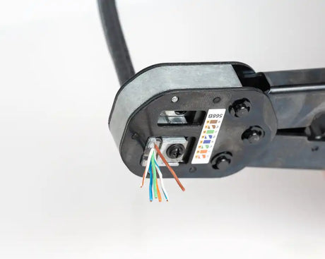Unshielded RJ45 Passthrough Connector for CAT6A Cable, Pack of 100 | RJ456AUS-100 - Cable Connection & Supply 