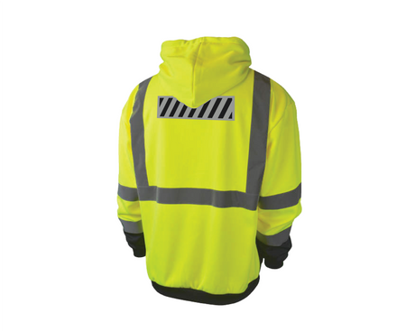 Radians Class 3 Color Blocked Hooded Sweatshirt | SJ02B-3 *Blemished* - Cable Connection & Supply 