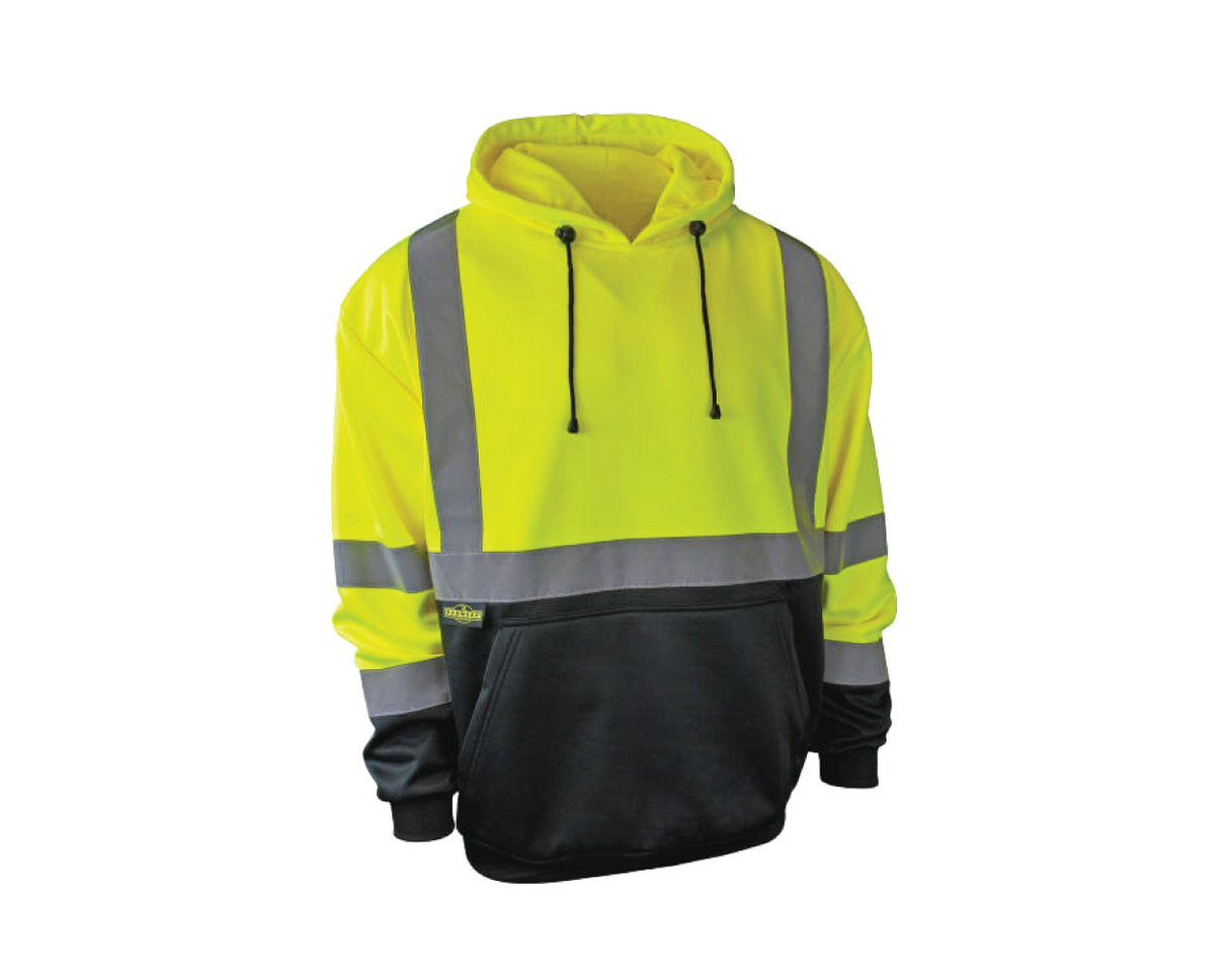 Radians Class 3 Color Blocked Hooded Sweatshirt | SJ02B-3 *Blemished* - Cable Connection & Supply 