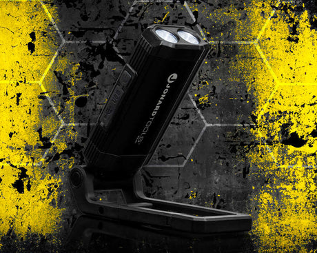 Solis™ Rechargeable 360° Pivoting Worklight | SOL-W1 - Cable Connection & Supply 