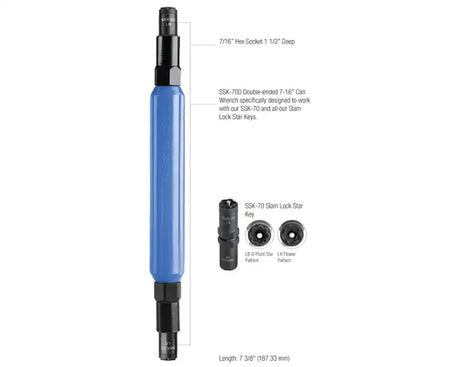 Star Key Can Wrench Kit for LK & LB Patterns | SSK-700 - Cable Connection & Supply 