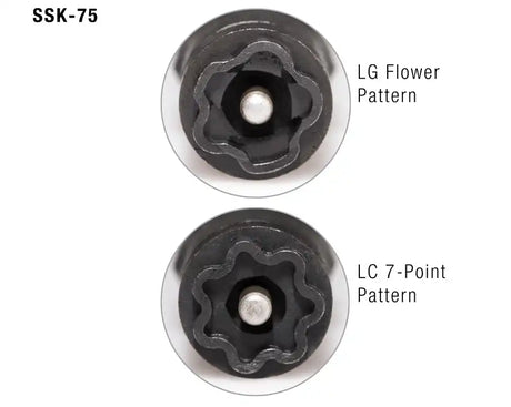 Slam Lock Star Key for LC & LG Patterns | SSK-75 - Cable Connection & Supply 