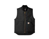 Relaxed Fit Firm Duck Insulated Rib Collar Vest | V01 - Cable Connection & Supply 