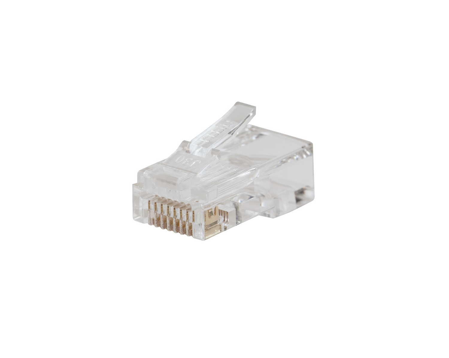 Pass-Thru™ Modular Data Plug, RJ45-CAT6, 50-Pack | VDV826-703 - Cable Connection & Supply 