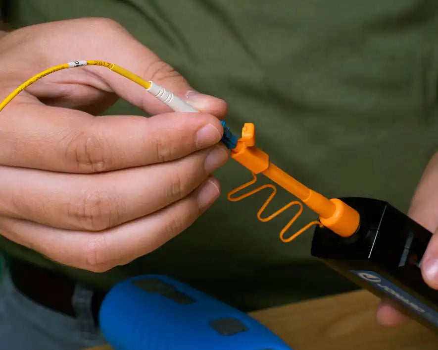 Wireless Fiber Inspection Microscope | WFM-100 - Cable Connection & Supply 