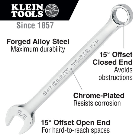 Combination Wrench, 5/16-Inch | 68411 - Cable Connection & Supply 