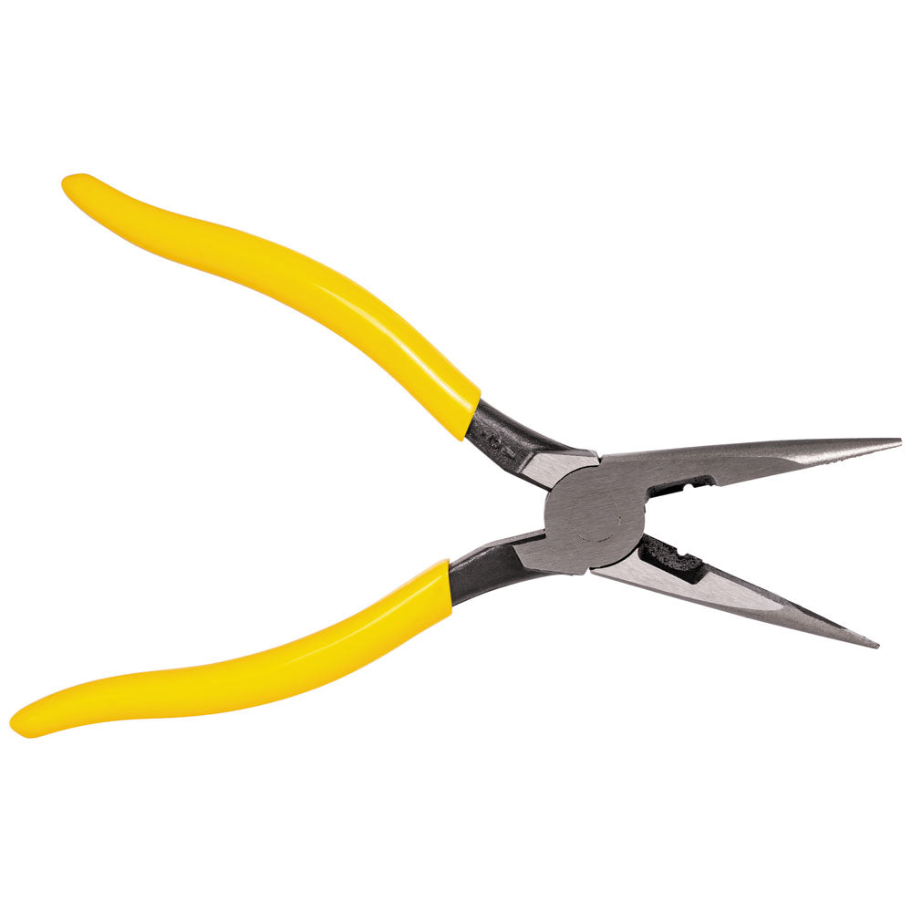 Pliers, Needle Nose Side Cutters with Stripping, 8-Inch | D203-8N