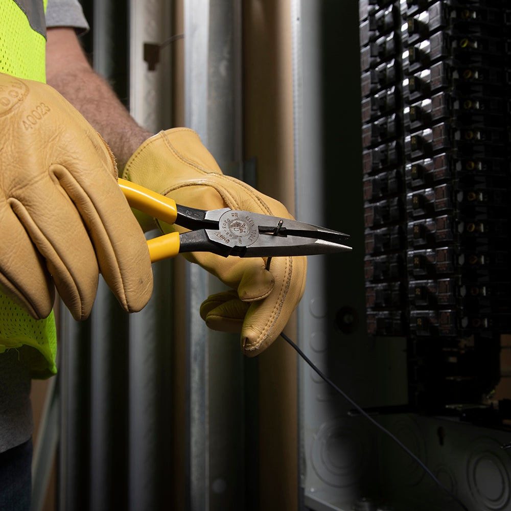 Pliers, Needle Nose Side Cutters with Stripping, 8-Inch | D203-8N - Cable Connection & Supply 
