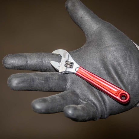 Adjustable Wrench, Plastic Dipped, 4-Inch | D506-4 - Cable Connection & Supply 