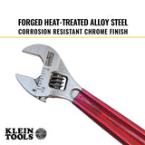 Adjustable Wrench, Plastic Dipped, 4-Inch | D506-4 - Cable Connection & Supply 