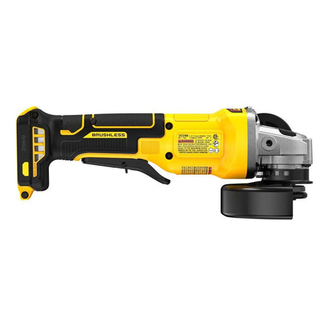 DEWALT 20V MAX 4 1/2 Inch Paddle-Switch Grinder (Tool Only) | DCG408B - Cable Connection & Supply 