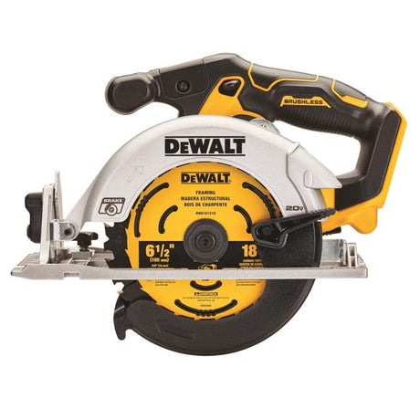 DEWALT 20V MAX 6-1/2 in. Brushless Cordless Circular Saw (Tool Only) | DCS565B - Cable Connection & Supply 