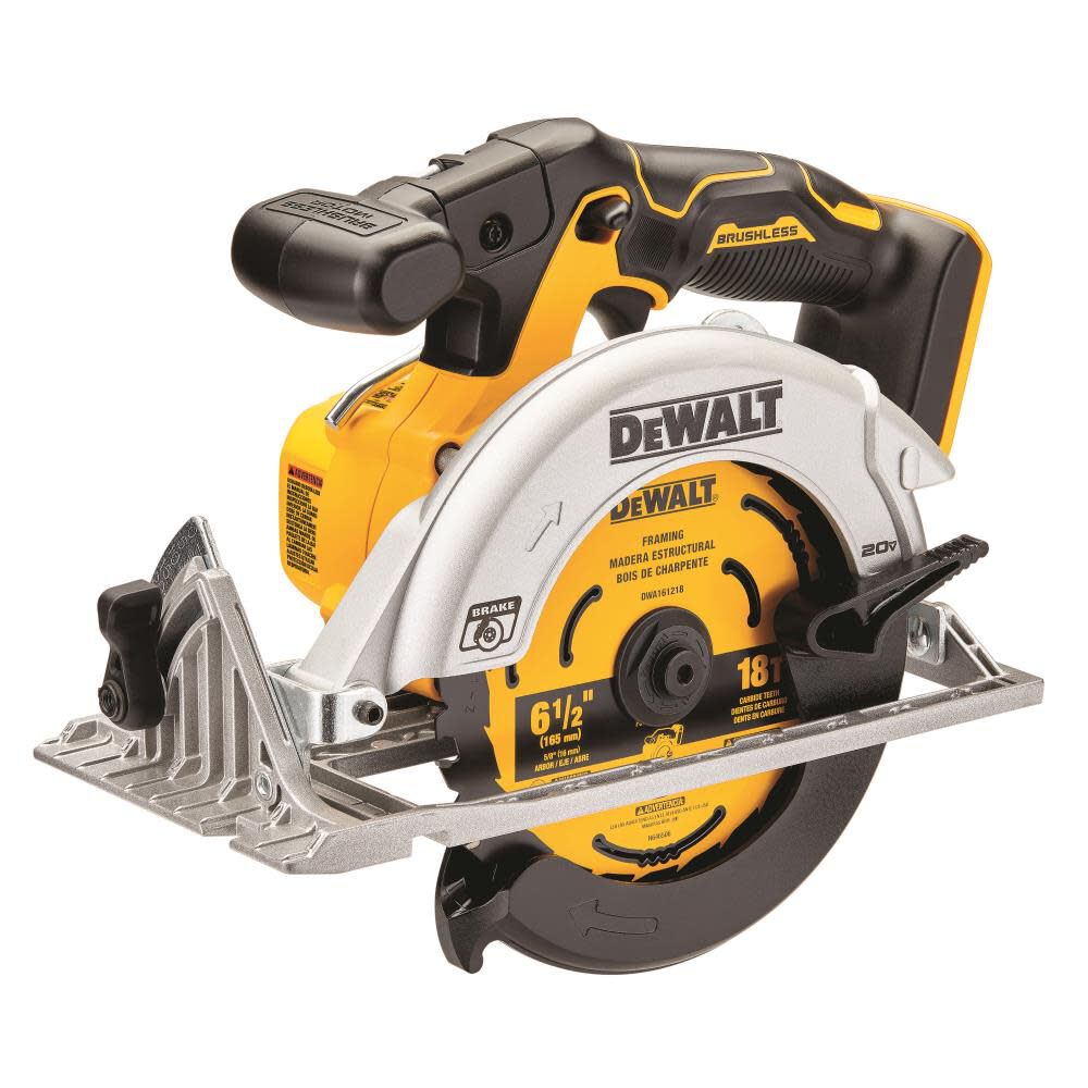 DEWALT 20V MAX 6-1/2 in. Brushless Cordless Circular Saw (Tool Only) | DCS565B - Cable Connection & Supply 