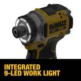 DEWALT 20V MAX XR 3-Speed 1/4 Inch High Torque Impact Driver (Tool Only) | DCF860B - Cable Connection & Supply 