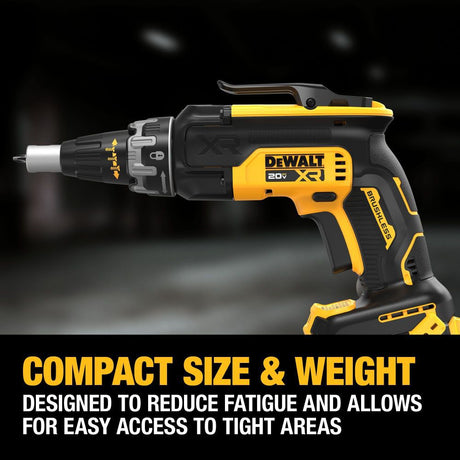 DEWALT 20V MAX XR Drywall Screwgun (Tool Only) | DCF630B - Cable Connection & Supply 