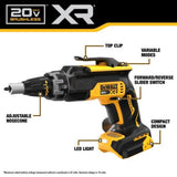 DEWALT 20V MAX XR Drywall Screwgun (Tool Only) | DCF630B - Cable Connection & Supply 