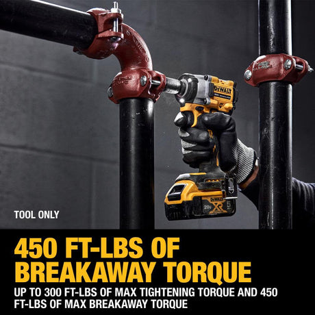 DEWALT ATOMIC 20V MAX 1/2in Impact Wrench Hog Ring Anvil (Tool Only) | DCF921B - Cable Connection & Supply 