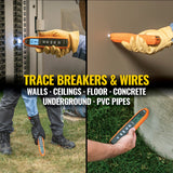 Advanced Electrical Circuit Breaker Finder and Wire Tracer Kit and Case | ET450 - Cable Connection & Supply 