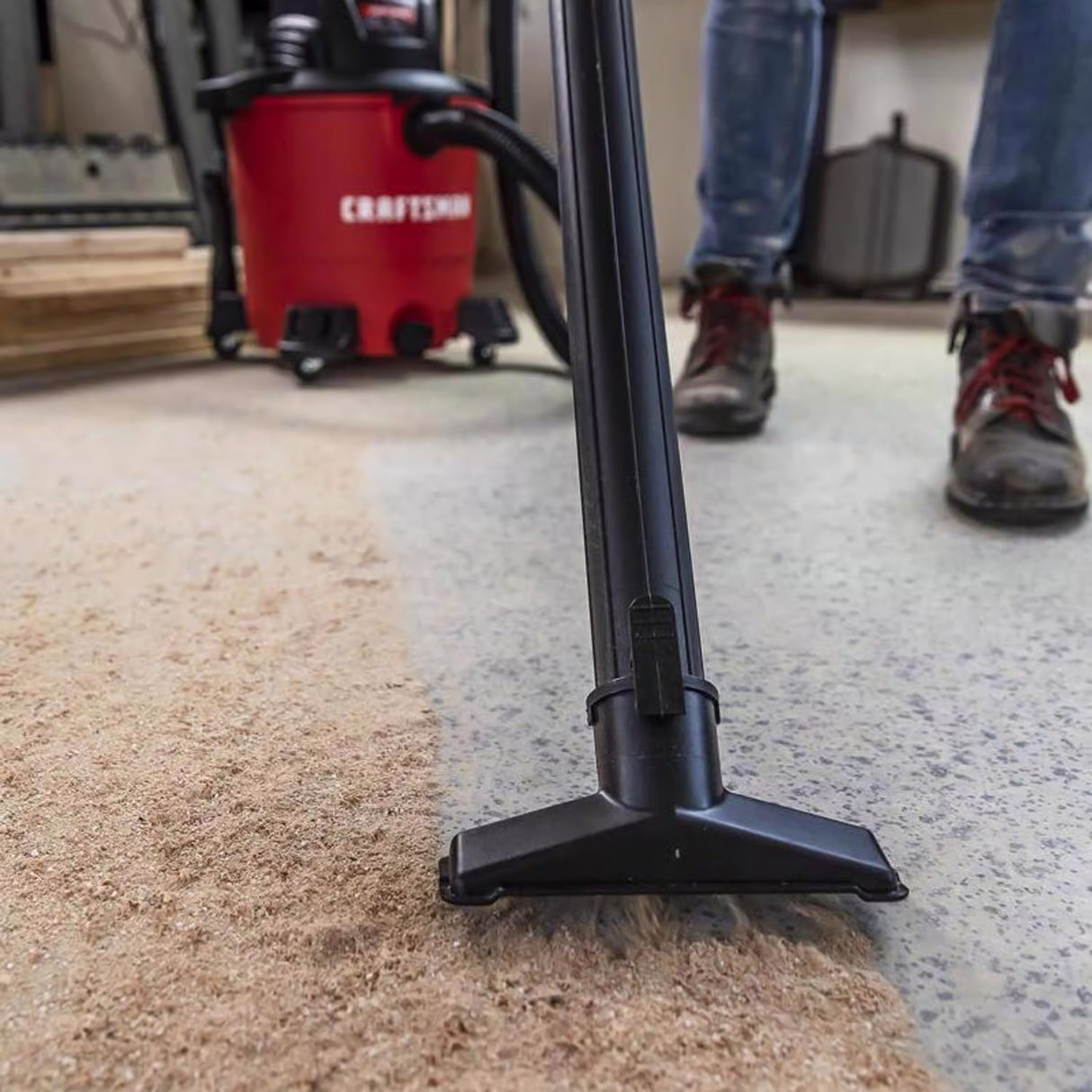 Craftsman 9 gal. Corded Wet/Dry Vacuum 8.3 amps 120 V 4.25 HP | CMXEVBE17590 - Cable Connection & Supply 