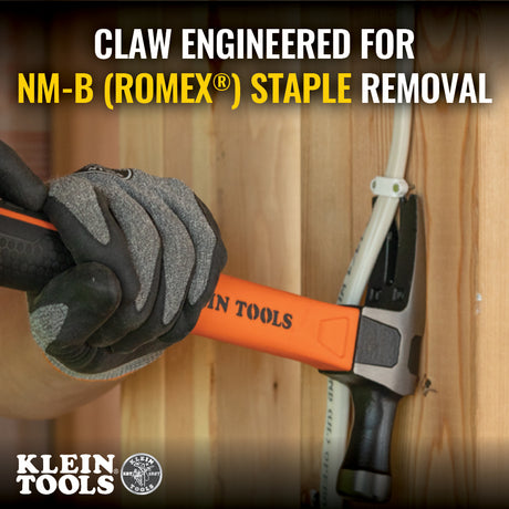 Straight-Claw Hammer, 18-Ounce, 15-Inch | H80718 - Cable Connection & Supply 