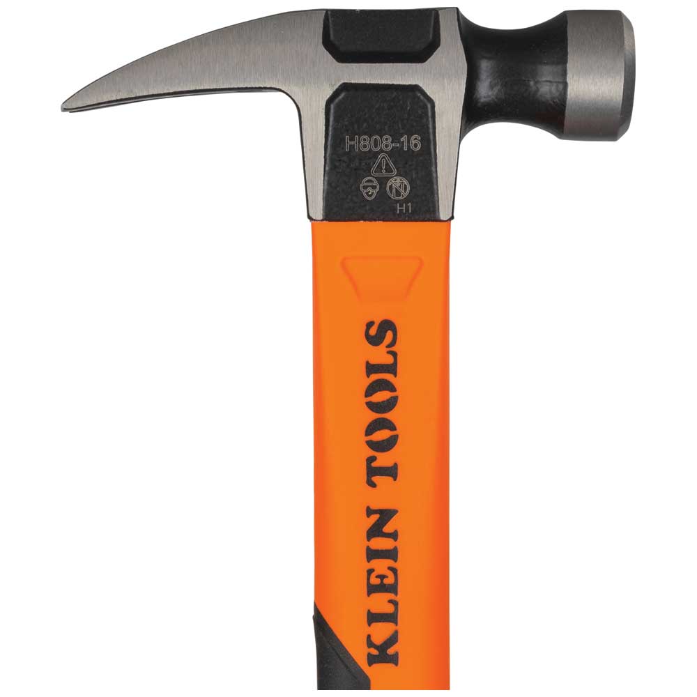 Straight-Claw Hammer, 16-Ounce, 13-Inch | H80816