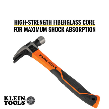 Straight-Claw Hammer, 16-Ounce, 13-Inch | H80816 - Cable Connection & Supply 