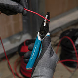 Klein-Kurve® Wire Stripper / Cutter, 8-20 AWG | K11095 - Cable Connection & Supply 