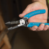Klein-Kurve® Heavy-Duty Wire Stripper 8-20 AWG | K12035 - Cable Connection & Supply 