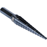 13-Step Drill Bit, 3/8-Inch Hex, Double Straight Flute, 1/8-Inch to 1/2-Inch | KTSB01 - Cable Connection & Supply 