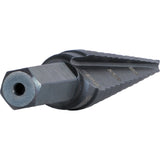 13-Step Drill Bit, 3/8-Inch Hex, Double Straight Flute, 1/8-Inch to 1/2-Inch | KTSB01 - Cable Connection & Supply 
