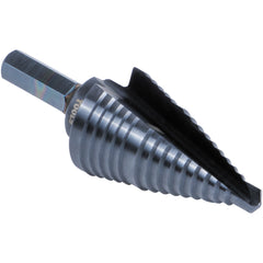 2-Step Drill Bit, 3/8-Inch Hex, Double Straight Flute, 7/8-Inch to 1-1/8-Inch | KTSB11 - Cable Connection & Supply 