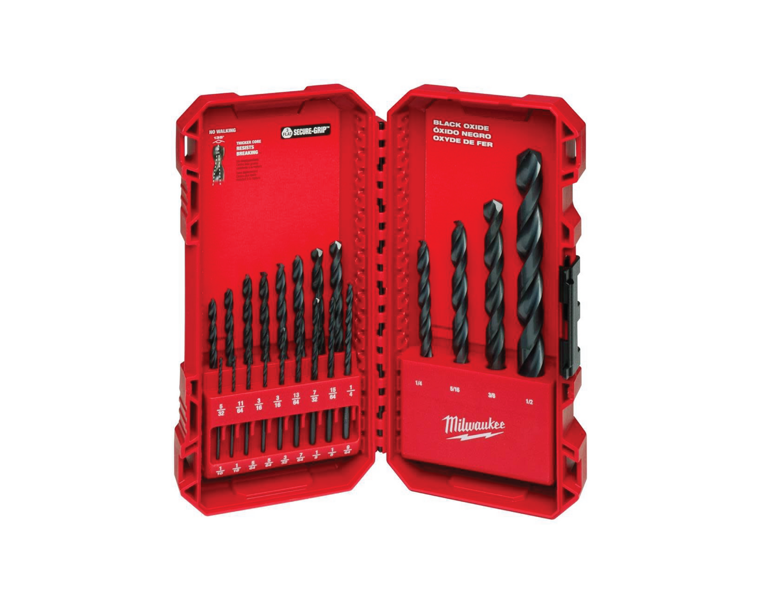 Black Oxide Twist Drill Bit Set (21-Piece) | 48-89-2801 - Cable Connection & Supply 