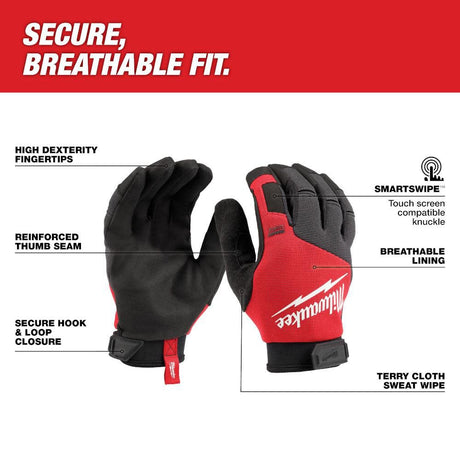 Milwaukee Lightweight Work Glove | 48-73- - Cable Connection & Supply 