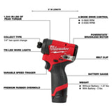 M12 FUEL 12-Volt Lithium-Ion Brushless Cordless Hammer Drill and Impact Driver Combo Kit w/2 Batteries and Bag (2-Tool) | 3497-22 - Cable Connection & Supply 