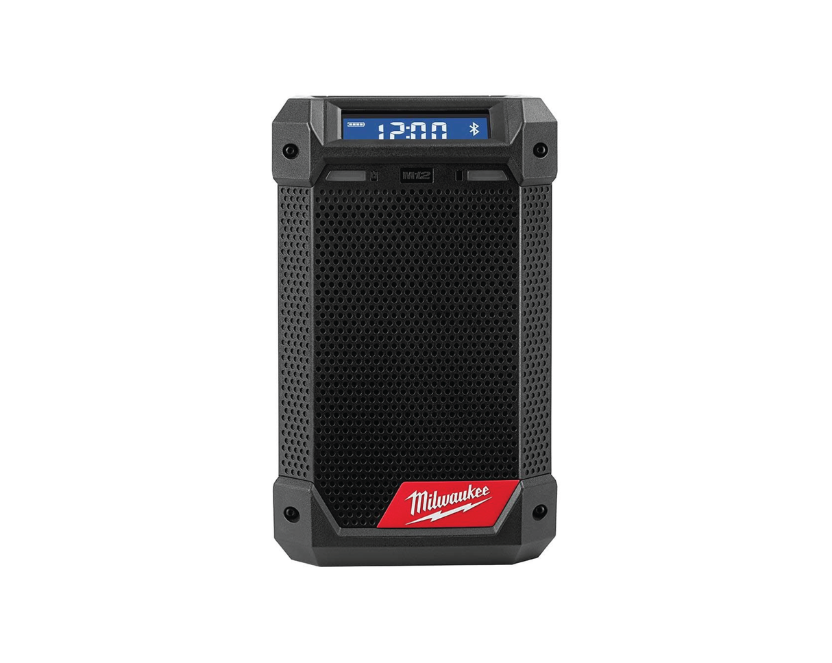 M12 12-Volt Lithium-Ion Cordless Bluetooth/AM/FM Jobsite Radio with Charger | 2951-20 - Cable Connection & Supply 